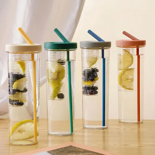 Vaso Con Sorbete Y Filtro 800 Ml Gran Capacidad Mt09018 - Image 3