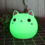 Velador led rgb táctil recargable - Modelo Gato - Image 4