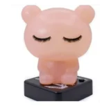 Velador led infantil a pilas o usb – Modelo oso rosa - Image 3