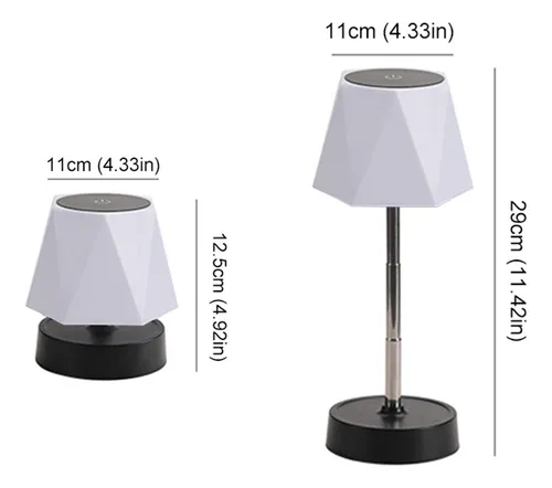 Velador inalámbrico de mesa Jf-329a - Image 6