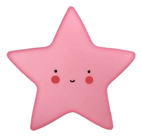 Velador lámpara LED estrella luces colores a pilas Lr44 - Image 5