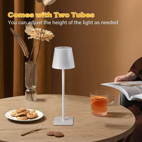 Velador lámpara táctil touch recargable para escritorio P236 - Imagen 11