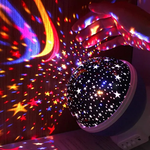 Velador proyector de estrellas giratorio - Image 20