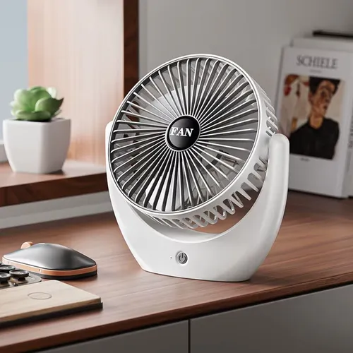 Ventilador de mesa o escritorio usb portátil silencioso F05 - Image 17