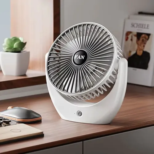 Ventilador de mesa o escritorio usb portátil silencioso F05 - Image 25