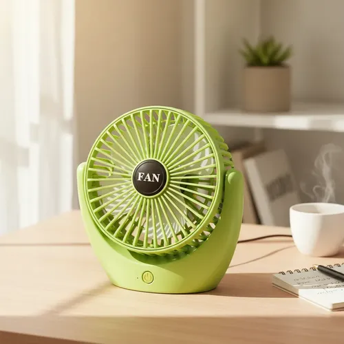 Ventilador de mesa o escritorio usb portátil silencioso F05 - Image 23