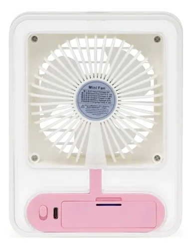 Mini ventilador portátil recargable con humidificador Ez23 - Image 19