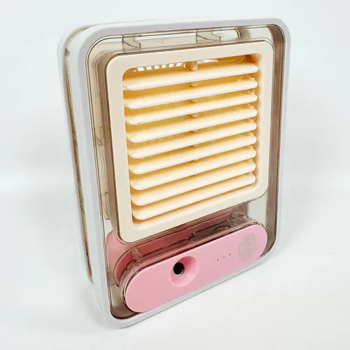 Mini ventilador portátil recargable con humidificador Ez23 - Image 4