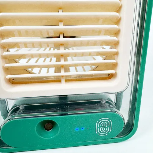 Mini ventilador portátil recargable con humidificador Ez23 - Image 23