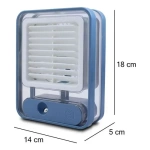 Mini ventilador portátil recargable con humidificador Ez23 - Imagen 8
