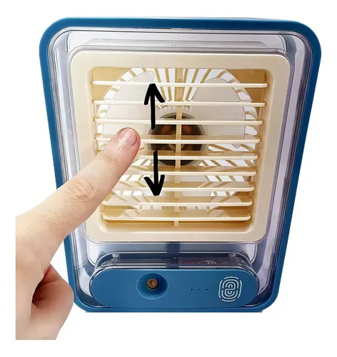 Mini ventilador portátil recargable con humidificador Ez23 - Image 6