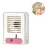 Mini ventilador portátil recargable con humidificador Ez23
