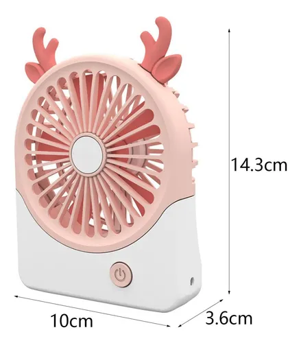 Ventilador mini recargable Zb097 - Image 5
