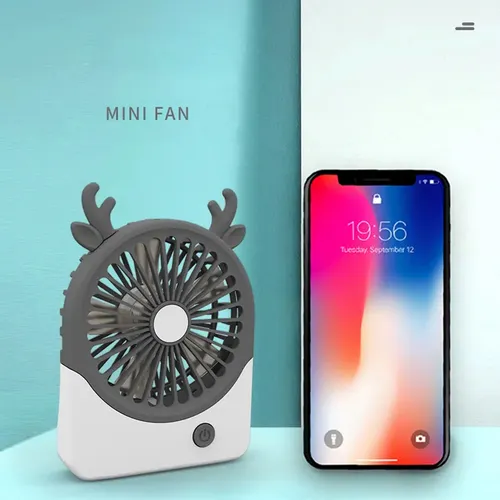 Ventilador mini recargable Zb097 - Image 2
