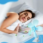 Ventilador Pinza Broche De Cultivo Indoor 5 Aspas A 220v - Image 4