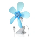 Ventilador Pinza Broche De Cultivo Indoor 5 Aspas A 220v
