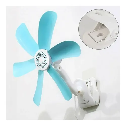 Ventilador Pinza Broche De Cultivo Indoor 5 Aspas A 220v - Image 8