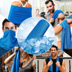 2 toallas deportivas de secado rápido para deportes y gimnasio 30x100cm 25500 - Imagen 2