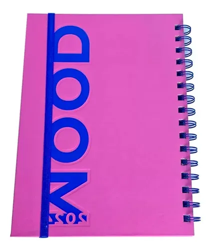 Agenda 16x22 Mood 352 Paginas Espiral Colegio Ag24a006 – colores disponibles