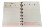 Agenda 16x22 Otoño 144 Paginas Espiral Colegio Ag24b009 – vista lateral