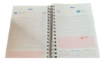 Agenda 16x22 uomo colors 352 páginas con espiral Ag24a010 – vista lateral