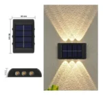 Aplique solar bidireccional de pared con 6 LED - Imagen 3