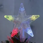 Árbol de navidad con estrella y luces LED RGB - Image 5