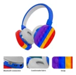 Auricular Pop It Inalambrico Bluetooth Multicolor Ctx-806e - Image 3