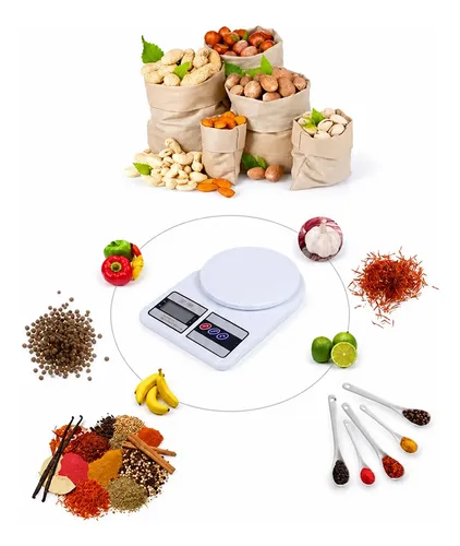 Balanza digital de cocina 10 KG Sf-400 - Imagen 6