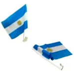 Bandera Argentina De Flameo Con Gancho Soporte Mundial