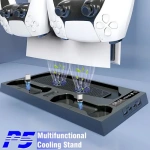 Base de carga consola y joystick PS5 con cooler Gp10 - Image 3