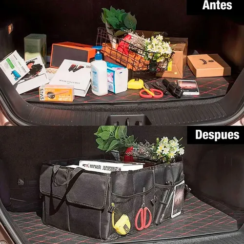 Bolso plegable para baúl de auto A6129 - Imagen 5