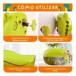 Burbujero para bañera con música dino verde Jt357 - Imagen 13