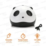 Cabina Secador De Uñas Panda Usb Led Uv Con Sensor - Imagen 3