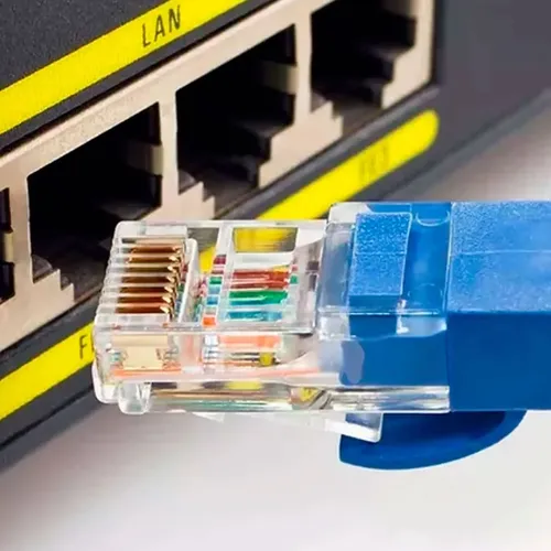 Cable de red 1,5 metros cat. 5e internet pc patch azul - Image 7