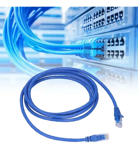 Cable de red 1,5 metros cat. 5e internet pc patch azul - Image 5