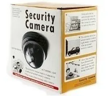 Camara Falsa De Seguridad Domo Con Led Intermitente - Imagen 3