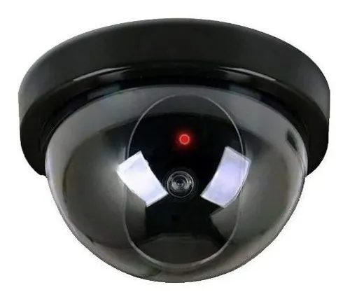 Camara Falsa De Seguridad Domo Con Led Intermitente - Imagen 2