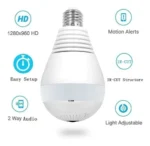 Camara Ip Wifi Foco Espia Parlante Sensor Lente 360º Led - Image 5