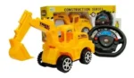 Camión Constructor Excavadora Con Control Remoto Niños 21303