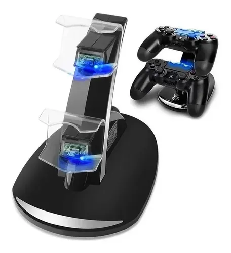 Cargador Base Vertical Controles Joystick Ps4 + Cable Usb - Image 4