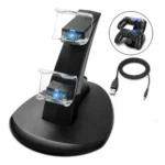 Cargador Base Vertical Controles Joystick Ps4 + Cable Usb - Image 6