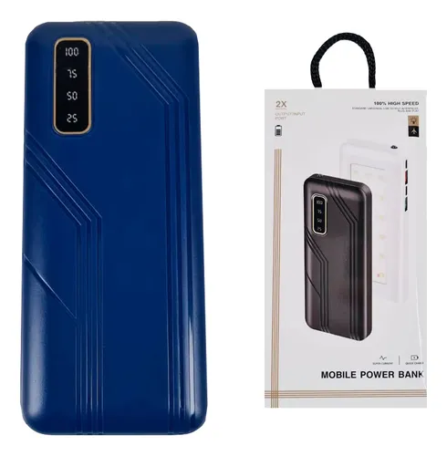 Cargador Bateria Externa Power Bank 10000 Mah De Viaje 8705a - Imagen 1