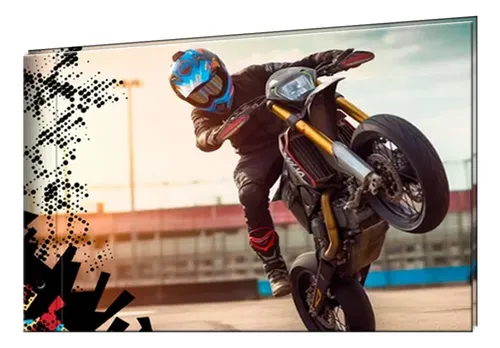 Carpeta De Dibujo Escolar N5 Motos Para El Colegio Ca530027 – vista lateral