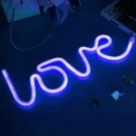 Cartel love luminoso luz neón - Imagen 18