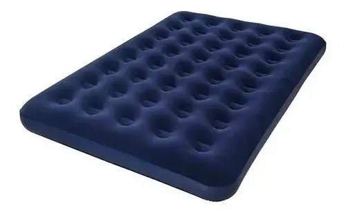 Combo Colchon Inflable 2 Plazas + Inflador Electrico 3 Picos - Image 2