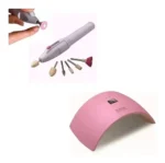 Combo Manicura Torno Uñas 5 Cabezales + Cabina Sun 9s