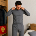 Conjunto térmico remera y calza hombre 7380-3 - Imagen 7