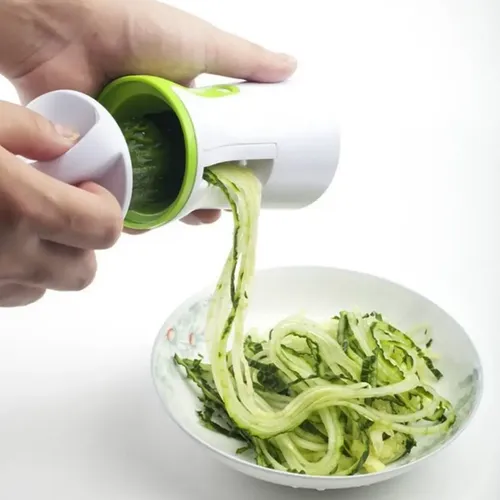 Cortador rallado spiralizer de verduras 3 en 1 – vista posterior