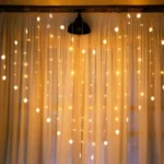 Cortina LED corazones 1,10m - Image 4